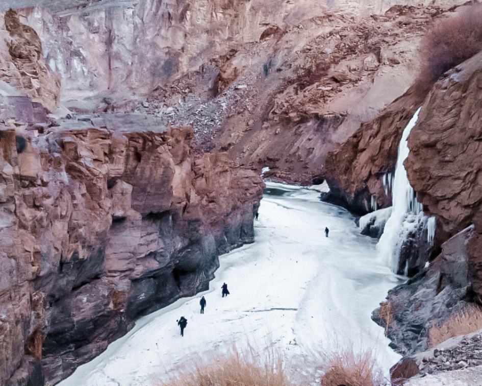 Chadar trek- the summit drives us, but it’s the journey that matters.