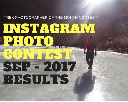 Trek photographer of the month Contest - September 2017 Results.