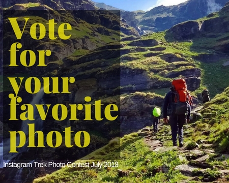 Instagram Trek Photo Contest July 2018 Nominations