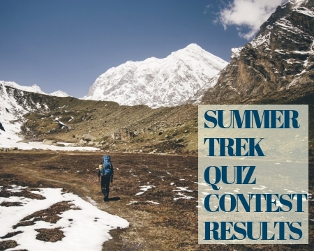 Summer Trek Quiz Contest August 2018 Results